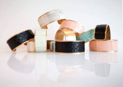 Julie Troncin bijoux bracelet en cuir