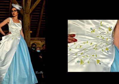 Robe de mariée sur-mesure Stéphanie Lormois - Chambray les Tours