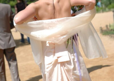 Robe de mariée sur-mesure Stéphanie Lormois - Chambray les Tours